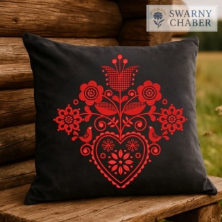 Poszewka - Słowiańska MIŁOŚĆ - czerwień