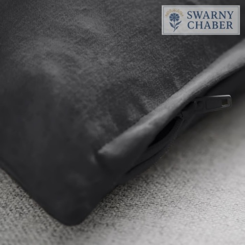 Poszewka - Słowiański Spokój - granatowy i błękit