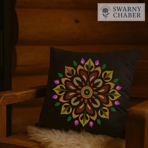 Poszewka na poduszkę - MANDALA - Jesień