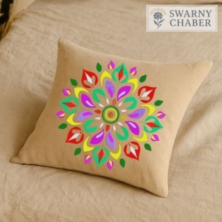 Poszewka na poduszkę - MANDALA - Lato